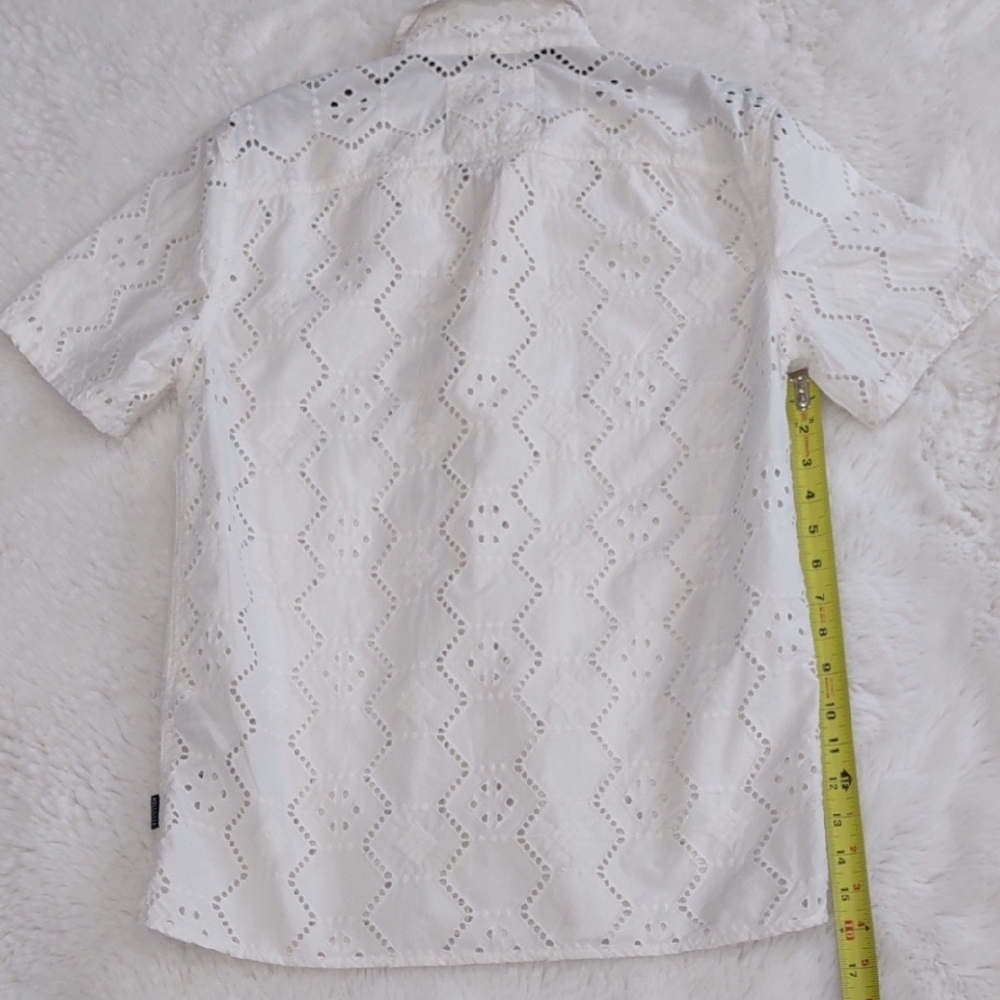 Hollister White Men's Shirt - Picture 15 of 16